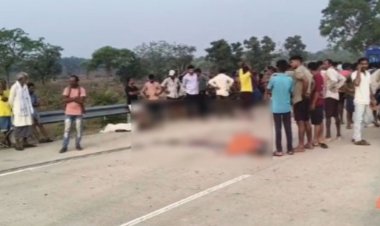 CG : मॉर्निंग वॉक पर निकले तीन लोगों को अज्ञात वाहन ने रौंदा, मौके पर तीनों की दर्दनाक मौत