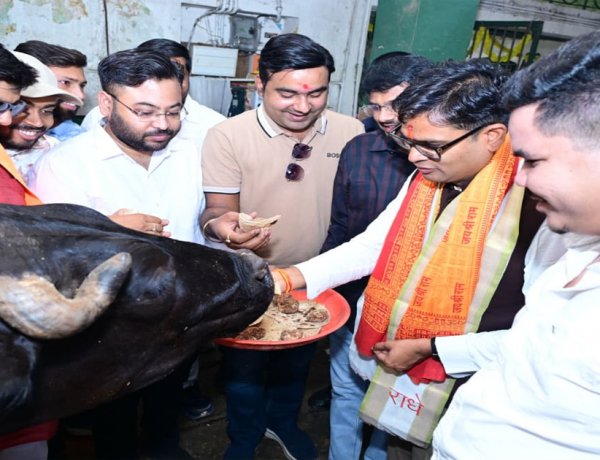 जन्मदिवस के अवसर पर वित्त मंत्री ओपी चौधरी ने की गौ-सेवा, संरक्षण के प्रयासों को सराहा