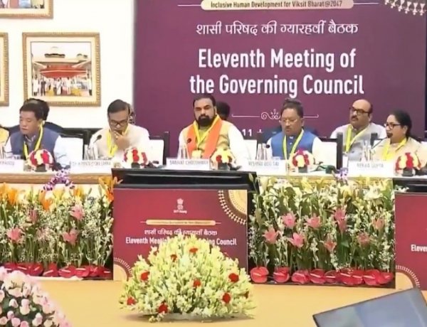 नीति आयोग की बैठक में मुख्यमंत्री विष्णुदेव साय ने रखा विकसित छत्तीसगढ़ का विजन*