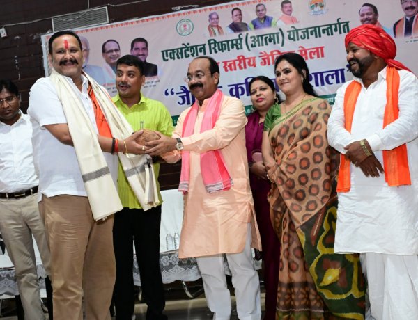 जैविक खेती से गांव होंगे समृद्ध, किसान बनेंगे आत्मनिर्भर : उप मुख्यमंत्री  अरुण साव