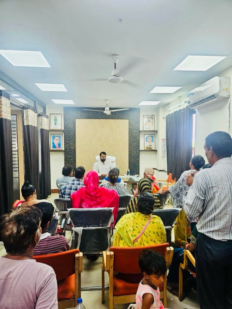 गैस पाइप लाइन के काम की अनियमितता के कारण एकता कॉलोनी प्यासी — नेता प्रतिपक्ष