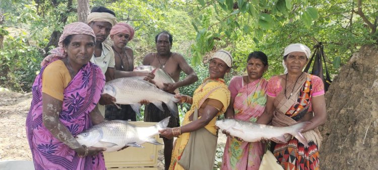 मछली पालन ने ग्रामीण महिलाओं को बनाया आत्मनिर्भर