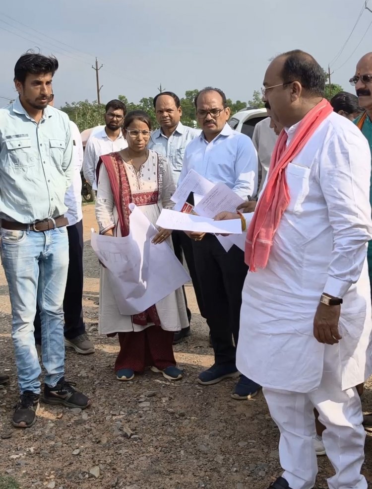 उप मुख्यमंत्री अरुण साव बस्तर  दौरे में, धीमी गति पर PWD अधिकारियों-ठेकेदारों पर  बरसे