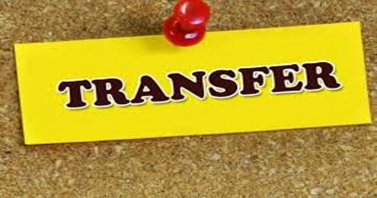 CG Transfer : इस विभाग में बड़े पैमाने पर अधिकारियों-कर्मचारियों के तबादले, 165 का हुआ ट्रांसफर...देखिये लिस्ट..!!