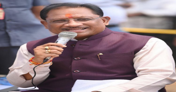 मुख्यमंत्री साय ने बच्चों से मन लगाकर पढ़ाई करने का किया आह्वान: शिक्षा को बताया उज्ज्वल भविष्य और सफलता का आधार
