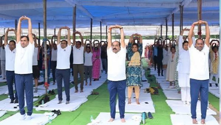 12वें अंतर्राष्ट्रीय योग दिवस पर जिला स्तरीय मुख्य कार्यक्रम में उप मुख्यमंत्री  अरुण साव मुख्य अतिथि के रूप में होंगे शामिल