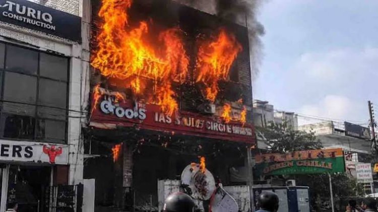 लखनऊ कोचिंग अग्निकांड:15 मौतों का असली जिम्मेदार कौन?