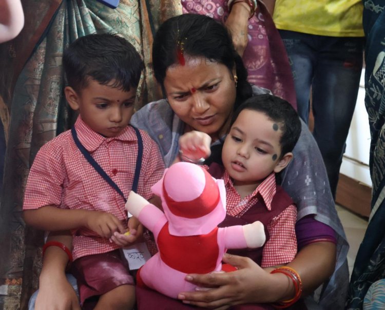 कुपोषण मुक्त छत्तीसगढ़ की दिशा में सशक्त पहल : मंत्री लक्ष्मी राजवाड़े ने एनआरसी और आंगनबाड़ी में बच्चों संग बिताया समय