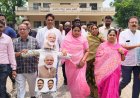 कांग्रेस नेता रामगोपाल की गिरफ्तारी के विरोध में पूरे प्रदेश में प्रधानमंत्री मोदी और मुख्यमंत्री साय का पुतला दहन किया गया