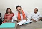 छत्तीसगढ़ राज्य केश शिल्पी कल्याण बोर्ड के नवनियुक्त अध्यक्ष गौरीशंकर श्रीवास एवं सदस्य देवशरण सेन ने संभाला पदभार