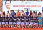 मुख्यमंत्री विष्णुदेव साय ने नवप्रवेशी बच्चों का किया आत्मीय स्वागत