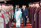 तीन देशों की यात्रा के दूसरे चरण में पहुंचीं उत्तरी मैसेडोनिया राष्ट्रपति मुर्मु, सहयोग के नए रास्ते पर होगी चर्चा