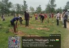 जशपुर जिले में 2 लाख 72 हजार साजा-अर्जुना पौधों का पौधरोपण शुरू