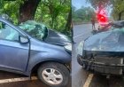 CG ACCIDENT : अनियंत्रित होकर पेड़ से टकराई तेज रफ़्तार कार, दो युवकों की मौत