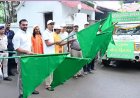 वित्तमंत्री ओपी चौधरी ने निःशुल्क पौधा वितरण वाहन को दिखाई हरी झंडी
