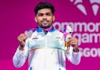 वित्त मंत्री  ओपी चौधरी ने राष्ट्रमंडल खेल 2026 में रजत पदक विजेता राजा मुथुपांडी को दी बधाई