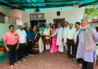 सेवा निवृत्त कर्मचारी कल्याण संघ, भिलाई ने पूर्व विधानसभा अध्यक्ष धरमलाल कौशिक से सौजन्य भेंट कर सौंपा ज्ञापन  
