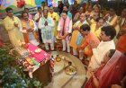 ग्राम कोमना में गूंजा 'गुरु महिमा' का संदेश, विधायक डॉ. संपत अग्रवाल और दिग्गजों ने लिया संतों का आशीर्वाद