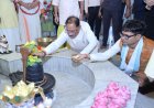गुरु पूर्णिमा पर कोसमनारा पहुंचे मुख्यमंत्री  विष्णु देव साय, सत्यनारायण बाबा धाम में की पूजा-अर्चना