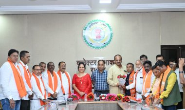  महापौर, सभापति, कलेक्टर, आयुक्त, रायपुर ग्रामीण विधायक प्रतिनिधि, शहर भाजपा अध्यक्ष, एमआईसी सदस्यों, पार्षदों ने 10 नव नामांकित पार्षदों एल्डरमेनों को पद की शपथ लेने पर दी हार्दिक शुभकामनाएं