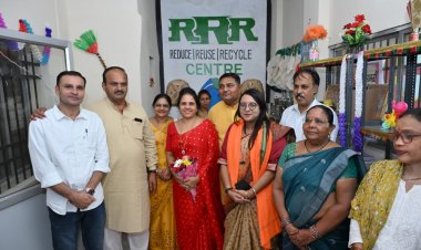 रायपुर नगर पालिक निगम जोन 2 एवं जोन 7 कार्यालय परिसर  में आरआरआर सेंटर नये स्वरूप में प्रारंभ