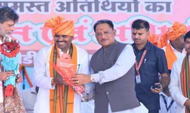 मुख्यमंत्री विष्णुदेव साय ने बम्हनीडीह के विकास की नई यात्रा का किया शुभारंभ