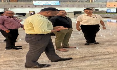 भारत सरकार के पर्यटन मंत्रालय के अतिरिक्त सचिव एवं महानिदेशक सुमन बिल्ला का रायपुर एयरपोर्ट पर हुआ आत्मीय स्वागत