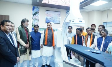 बस्तर को मिली अत्याधुनिक कैथलैब की सौगात- स्वास्थ्य मंत्री श्याम बिहारी जायसवाल ने किया लोकार्पण