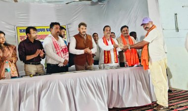 उप मुख्यमंत्री  विजय शर्मा की पहल पर सहसपुर लोहारा में लगा विशेष राजस्व शिविर