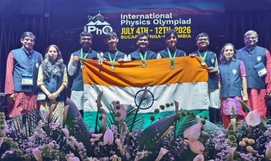 वित्त मंत्री  ओपी चौधरी ने अंतरराष्ट्रीय भौतिकी ओलंपियाड 2026 के स्वर्ण पदक विजेताओं को दी बधाई