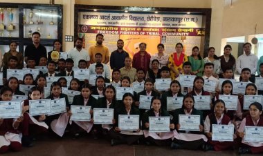 नारायणपुर के आदिवासी अंचल प्रतिभावान विद्यार्थियों का नई दिल्ली स्थित संसद भवन का शैक्षणिक भ्रमण