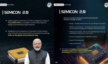 पीएम मोदी की अध्यक्षता में सेमीकॉन 2.0 को मंजूरी, 1.27 लाख करोड़ रुपये से बनेगा भारत का सेमीकंडक्टर इकोसिस्टम
