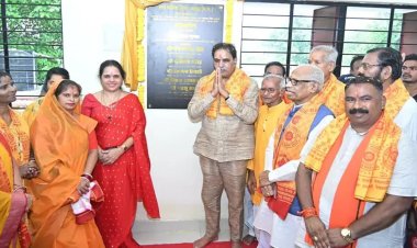 वीर शिवाजी वार्ड में 40 लाख के विकास कार्यों का लोकार्पण, स्वच्छता का नागरिकों ने लिया संकल्प