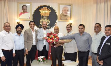  राज्यपाल श्री डेका से निजी विश्वविद्यालयों के पदाधिकारियों ने की भेंट