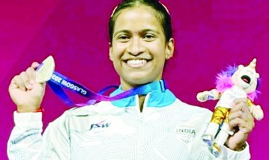 राष्ट्रमंडल खेल : छत्तीसगढ़ की ज्ञानेश्वरी ने जीता रजत पदक