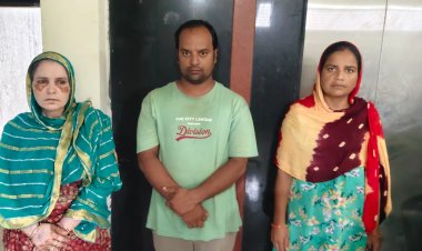 पीतल के हार को असली सोने का हार बताकर लाखों रुपये में कर देते थे बिक्री।