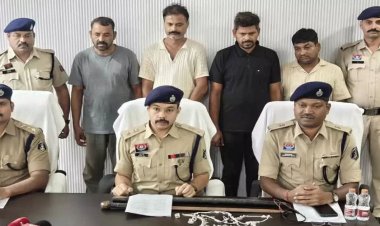 बलौदाबाजार में 12 लाख की ज्वेलरी लूट का खुलासा, अंतरराज्यीय गिरोह गिरफ्तार