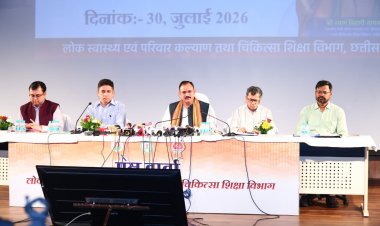 स्वास्थ्य मंत्री श्री श्याम बिहारी जायसवाल ने कहा है कि प्रदेश सरकार दूरस्थ और संवेदनशील क्षेत्रों तक गुणवत्तापूर्ण स्वास्थ्य सेवाओं की पहुंच सुनिश्चित करने के लिए लगातार कार्य कर रही है।