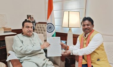 बस्तर में सड़क विकास को मिलेगी नई गति : सांसद महेश कश्यप ने केंद्रीय मंत्री नितिन गडकरी से की मुलाकात
