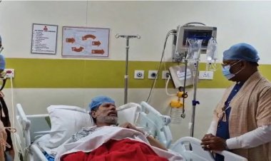 CM साय ने मेदांता अस्पताल में किरण सिंह देव से की मुलाकात, सड़क हादसे के बाद जाना स्वास्थ्य हाल