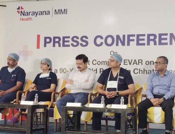 90 वर्षीय महिला का जटिल महाधमनी एन्यूरिज्म का सफल उपचार, छत्तीसगढ़ में अपनी तरह का पहला मामला