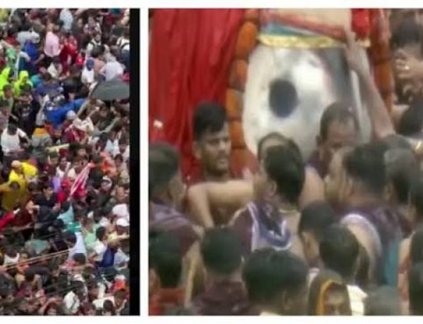Breaking  पुरी रथ यात्रा में भारी भीड़ से भगदड़ जैसी स्थिति, एक की मौत, कई श्रद्धालु अस्पताल में भर्ती