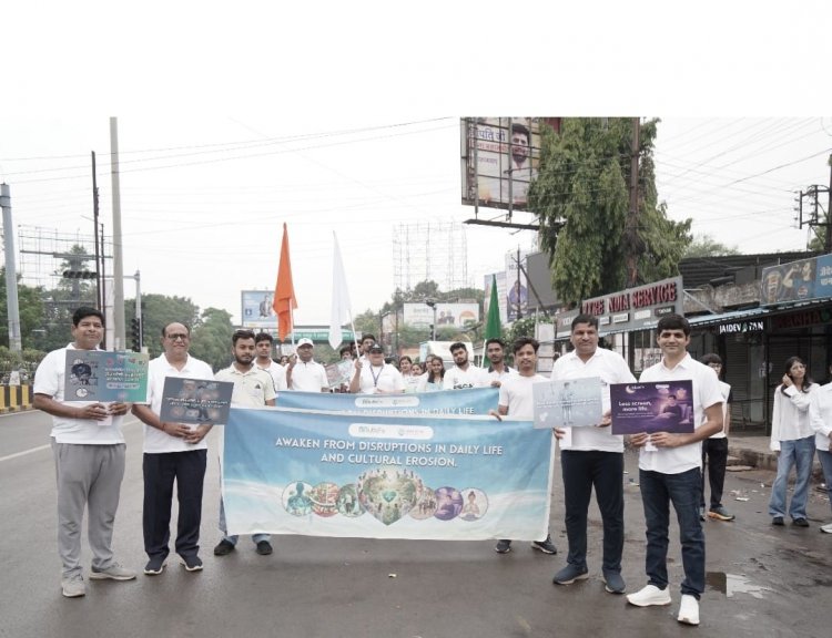स्वस्थ जीवन के प्रति जागरूकता का संदेश: मल्टिफाई सॉल्यूशंस एवं श्री राम इंश्योरेंस ब्रोकर ने निकाली हेल्थ रैली