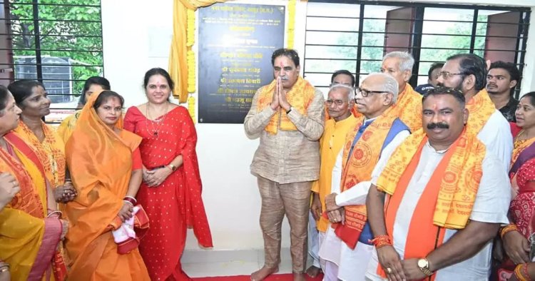 वीर शिवाजी वार्ड में 40 लाख के विकास कार्यों का लोकार्पण, स्वच्छता का नागरिकों ने लिया संकल्प