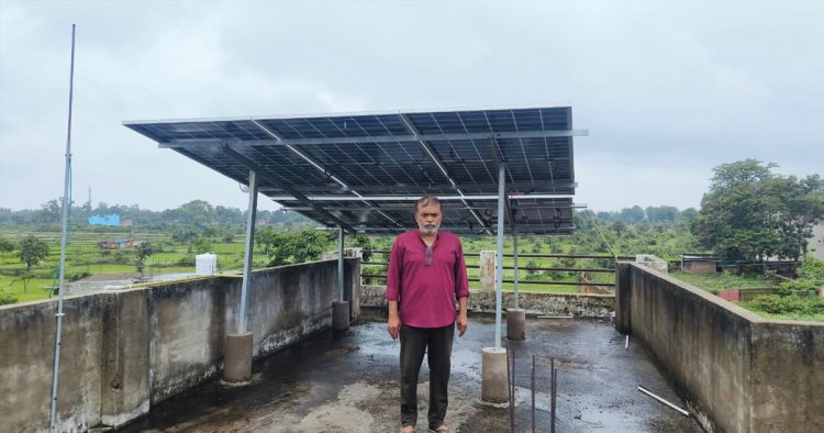 पीएम सूर्यघर मुफ्त बिजली योजना से रोशन हो रहे लोगों के घर, त्रिलोक मिश्रा बने सौर ऊर्जा के प्रेरक मिसाल
