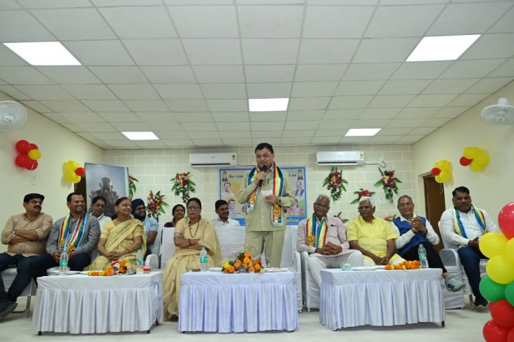 उद्योग मंत्री  लखन लाल देवांगन ने जैन स्वाध्याय भवन के जीर्णोद्धार कार्य का किया लोकार्पण