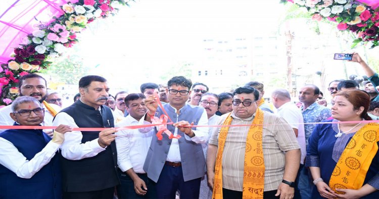वित्त मंत्री चौधरी ने किया जीके इलेक्ट्रिक शोरूम का शुभारंभ