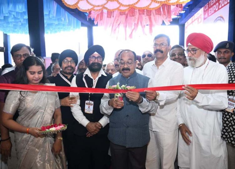 उप मुख्यमंत्री  अरुण साव ने टेंट एंड डेकोर एक्सपो का किया शुभारंभ