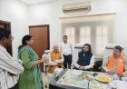 भाजपा प्रदेश कार्यालय में लगा सहयोग केंद्र, मंत्री गुरु खुशवंत साहेब ने किया संवाद
