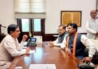 बस्तर सांसद महेश कश्यप ने केंद्रीय शिक्षा मंत्री प्रहलाद जोशी से की मुलाकात,बस्तर संभाग के केंद्रीय विद्यालयों में स्थायी भवन,स्मार्ट क्लास व रिक्त पदों की पूर्ति की मांग रखी